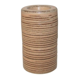 Κηροπήγιο Για Ρεσώ 003-123-076 7,5x7,5x13cm Brown Κεραμικό