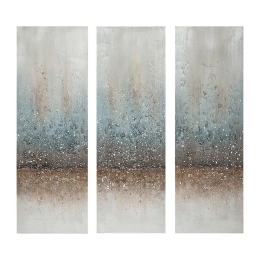 Πίνακας Καμβάς (Σετ 3Τμχ) 108-223-036 30x3x90cm Multi Κάθετοι Καμβάς