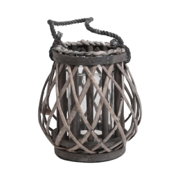 Φανάρι Amare 722-121-011 20x32cm Grey Bamboo