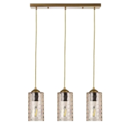 Φωτιστικό Οροφής - Ράγα 892-123-040 50x10x80cm 3xE27 Gold
