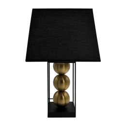 Φωτιστικό Επιτραπέζιο 035-223-099 14x37x54,5cm 1xΕ27 Black-Gold