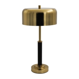 Φωτιστικό Επιτραπέζιο 035-223-100 24x49cm 1xΕ27 Black-Gold
