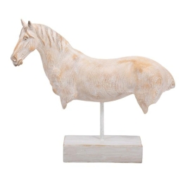 Διακοσμητικό Αντικείμενο Horse 276-223-007 35x10x30cm Multi Πολυρεσίνη
