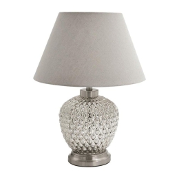 Φωτιστικό Επιτραπέζιο 035-223-103 22x44cm 1xE27 Silver