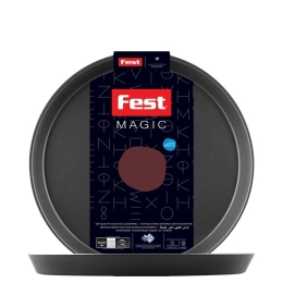 Ταψί Πίτσας Ν.30 Ρηχο Magic 61213 Grey Fest Αλουμίνιο
