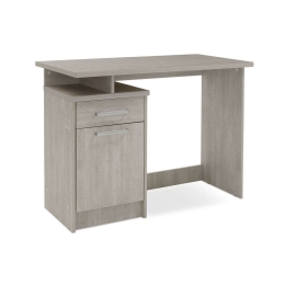 Γραφείο Εργασίας Looney White Wash 100X55X75Cm 123-000085 Mdf,Ξύλο