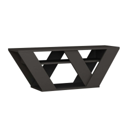 Έπιπλο Τηλεόρασης Pipralla Ανθρακί 110X40X30Cm 119-000966 Μελαμίνη