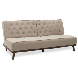 Καναπές - Κρεβάτι Τριθέσιος Marco 074-000007 180x80x80cm Beige Ύφασμα
