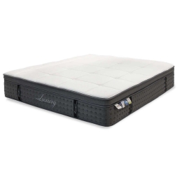 Στρώμα Luxury Pocket Spring Gel 100-000012 34-36cm 160x200cm Anthracite-White Υπέρδιπλο Foam