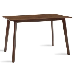 Τραπέζι Benson 097-000003 120x75x75cm Walnut Mdf