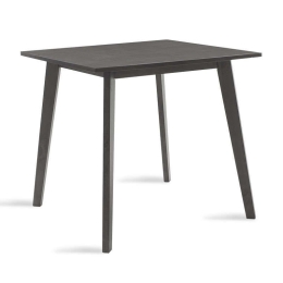 Τραπέζι Benson 097-000002 80x80x75cm Rustic Grey Mdf