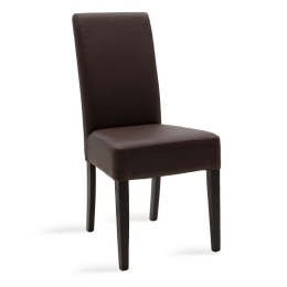 Καρέκλα Ditta 047-000033 53x50x88cm Wenge Ξύλο,Τεχνόδερμα