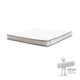 Στρώμα Levander 100-000015 160x200cm White-Grey Υπέρδιπλο Foam