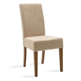 Καρέκλα Ditta 047-000037 45x58x96cm Ecru Ξύλο,Ύφασμα