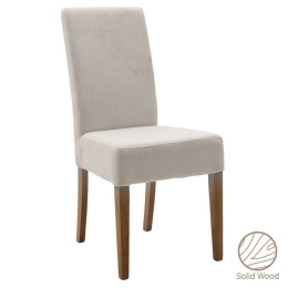 Καρέκλα Ditta 047-000056 45x58x96cm Grey-Walnut