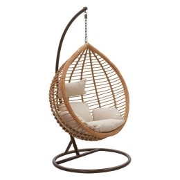 Κούνια Κήπου Nadim Κρεμαστή 131-000009 108x125.5x200 Natural-Beige