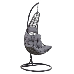 Κούνια Κήπου Soleil Κρεμαστή 135-000006 103x83x200 Grey