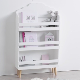 Παιδική Βιβλιοθήκη Cloud 199-000330 58x18x100 cm White Mdf