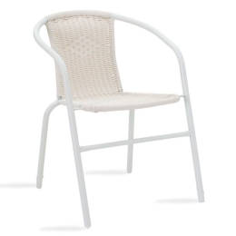 Πολυθρόνα Κήπου Obbi 130-000006 54x56x73 White