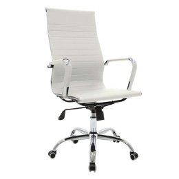 Καρέκλα Γραφείου Valter 128-000010 53,5x60x105/115cm White