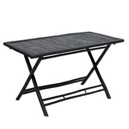 Τραπέζι Badou 141-000017 150x80x77cm Black