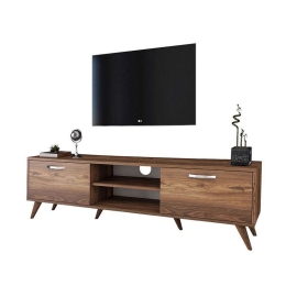 Έπιπλο Τηλεόρασης Sabian 182-000003 180x35x48,5cm Walnut