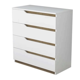 Συρταριέρα Verena 182-000015 80x47x92cm White