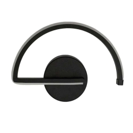 Φωτιστικό Τοίχου-Απλίκα PWL-0999 24x5x18cm LED 10W Black