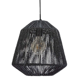 Φωτιστικό Οροφής Jily 199-000178 Φ29x26,8cm 1xΕ27 40W Black