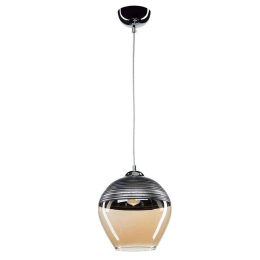 Φωτιστικό Οροφής PWL-0955 Φ19x90cm 1xΕ27 Anthracite-Beige