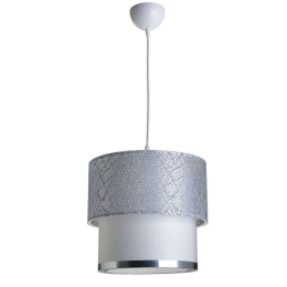 Φωτιστικό Οροφής 147-000009 Ε27 Φ30x55cm Grey-White