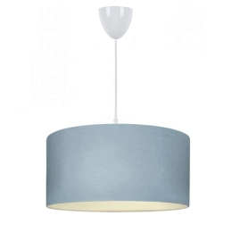 Φωτιστικό Οροφής PWL-1091 Φ38x70cm 1xΕ27 Light Blue