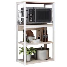 Ραφιέρα Wille 072-000042 50x30x99,5cm White-Natural