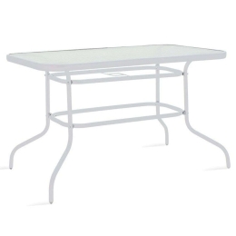 Τραπέζι Κήπου Valor 130-000015 120x70x70cm White