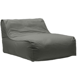 Πουφ Αδιάβροχο Leandro 056-000092 105x110x60cm Anthracite
