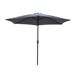 Ομπρέλα Κήπου Beach 186-000001 Φ3m Anthracite