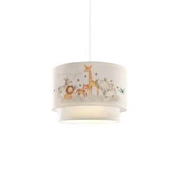Φωτιστικό Οροφής Παιδικό PWL-1097 202-000108 Ε27 Φ30x70cm White-Orange