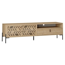 Έπιπλο Τηλεόρασης Melati 119-001126 170x45x48,5cm Natural