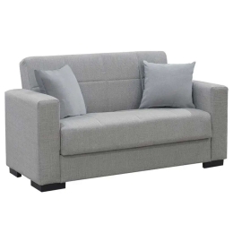 Καναπές - Κρεβάτι Διθέσιος Vox 213-000002 148x77x80cm Grey
