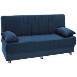 Καναπές - Κρεβάτι Τριθέσιος Romina 213-000017 180x75x80cm Blue