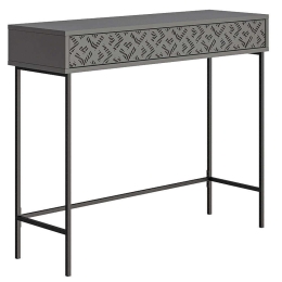 Κονσόλα Elettra 119-001115 110x35,5x90cm Anthracite-Black