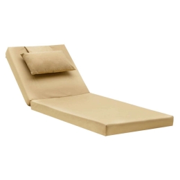 Μαξιλάρι Ξαπλώστρας Sunset 211-000006 60x185x10cm Beige