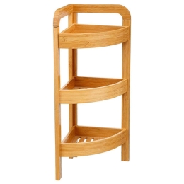 Ραφιέρα Επιδαπέδια 3 Θέσεων Jabez 199-000141 23x23x61cm Natural