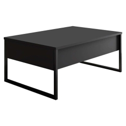 Τραπέζι Σαλονιού 071-001497 90x60x40cm Anthracite-Black