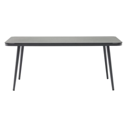 Τραπέζι Ecco 216-000011 160x90x75cm Anthracite-Grey