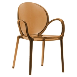Πολυθρόνα Τραπεζαρίας Flair 231-000008 58x52x87cm Brown