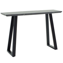 Κονσόλα Rouse 101-000076 120x40x78cm Marble Black
