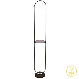 Φωτιστικό Δαπέδου Reflect 009-000120 Φ26x165cm Led 20W 3000K Black