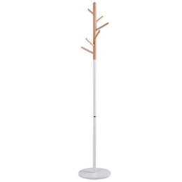 Καλόγερος Marianna 226-000021 Φ37x169cm Natural-White Μέταλλο