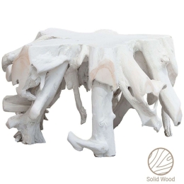 Τραπέζι Σαλονιού Blanco 238-000004 80x70x42cm White
